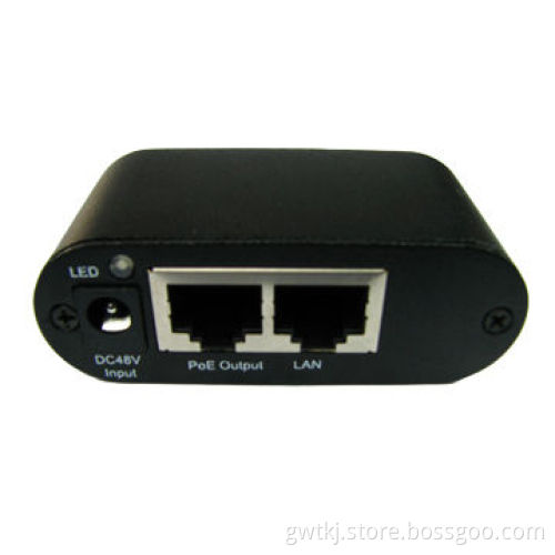 PoE Power Injector, IEEE802.3af Single-port